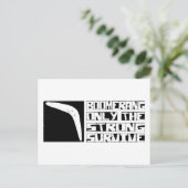 ブーメラン生き延び ポストカード (スタンド正面)