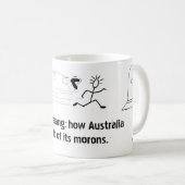 ブーメラン コーヒーマグカップ (正面右)