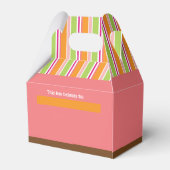 ブーモンサファリパーティーのストライプのお気に入りボックスを覗く フェイバーボックス (裏面サイド)