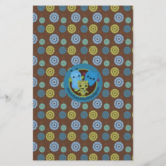 ブーモンスターベビーシャワーゲーム子供部屋韻を覗く (裏面)