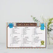 ブーモンスターベビーシャワー財布ゲームを覗く (スタンド正面)