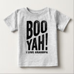 ブーヤーグランマアンドグランパ ベビーTシャツ<br><div class="desc">ロックその祖父母プライドは大きなオールブーやと。</div>