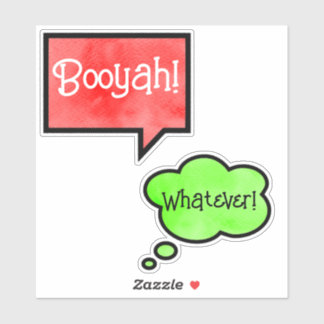 ブーヤ！何でも！ シール