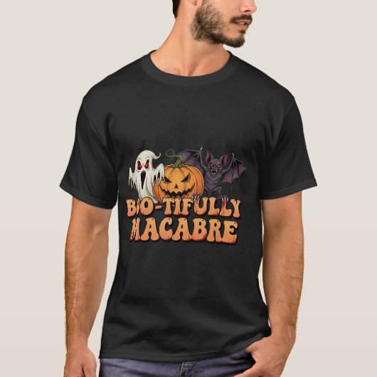 ブーリーマカーブレハロウィンホラー3 Tシャツ (正面)