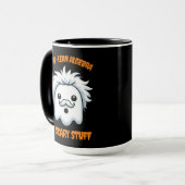 ブールおもしろい代数は怖い物マグカップ マグカップ (正面左)