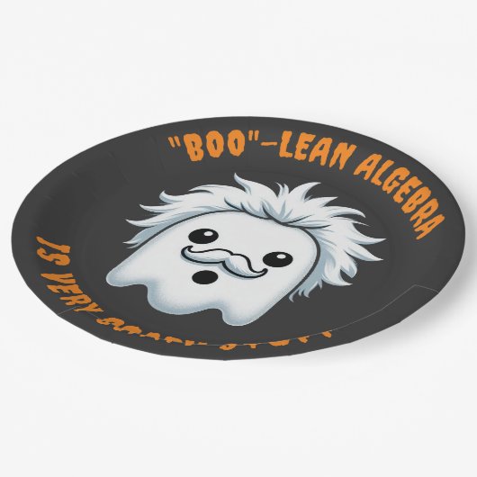 ブールおもしろい代数は非常に怖い物 ペーパープレート (アングル)