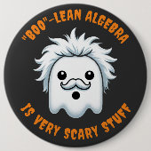 ブールおもしろい代数は非常に怖い物 缶バッジ (正面)