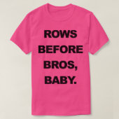 ブールの前の行 Tシャツ (デザイン正面)