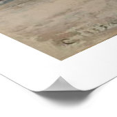 ブールバルドモンマルトルアットナイト~カミーユピサロ ポスター (角)