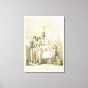 ブールバードデュテンプル、'Tableau de キャンバスプリント