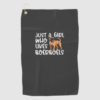 ブールボエルが好きな女の子 クラシックTシャツ ゴルフタオル