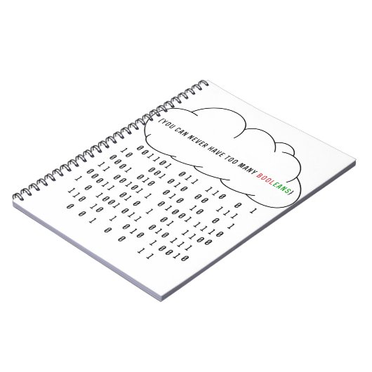 ブール演算を使い過ぎることは決してありません!(更新) ノートブック (左側)