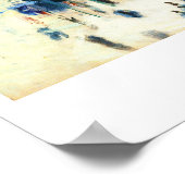 ブーレバードデカプシヌクロードモネ素晴らしアート ポスター (角)