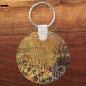 ブーレバードデカプシネズバイクロードモネファインアート キーホルダー (正面)