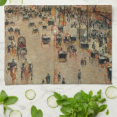 ブーレバールモンマルトル – エトゥワージュカミーリピサロ キッチンタオル (折り畳み)