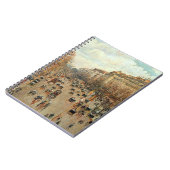 ブーレバールモンマルトル – エトゥワージュカミーリピサロ ノートブック (左側)