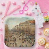 ブーレバールモンマルトル – エトゥワージュカミーリピサロ ペーパープレート (パーティー)