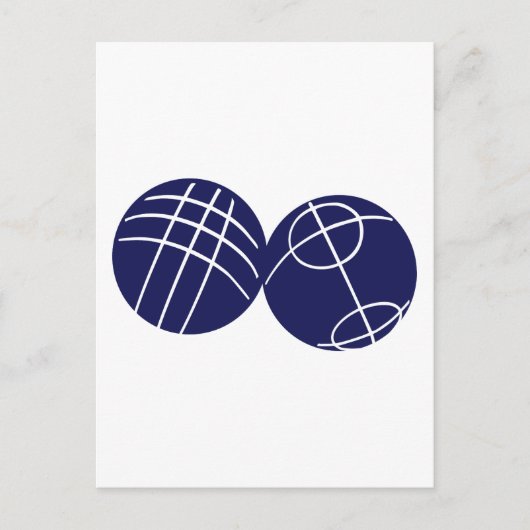 ブーレ・ペタンケ ポストカード (正面)