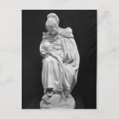 ブーロナイ食べ物を与えズの女の子 ポストカード (正面)