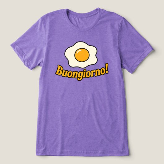 ブーンジョルノ! トライブレンドTシャツ (デザイン正面)