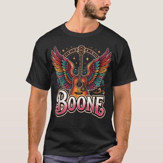 ブーンマニアックな音楽愛好家 Tシャツ (正面)