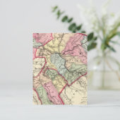 ブーン県・カナワ県の地図 ポストカード (スタンド正面)