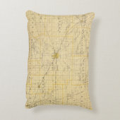 ブーン郡の地図 アクセントクッション (裏面(縦))