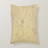 ブーン郡の地図 アクセントクッション (正面(垂直))