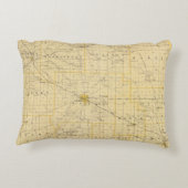 ブーン郡の地図 アクセントクッション (裏面)