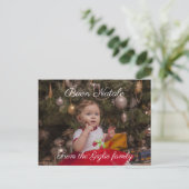 ブーン・ナターレ | あなたの写真 ポストカード (スタンド正面)