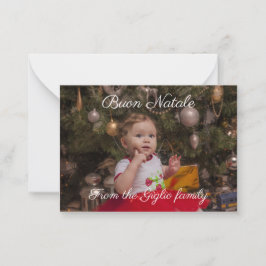 ブーン・ナターレ ノートカード