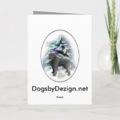 ブーヴィエデフランダレスクリスマスプレゼント シーズンカード (裏面)