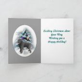 ブーヴィエデフランダレスクリスマスプレゼント シーズンカード (内部)