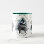 ブーヴィエデフランダレスクリスマスプレゼント ツートーンマグカップ (中央)