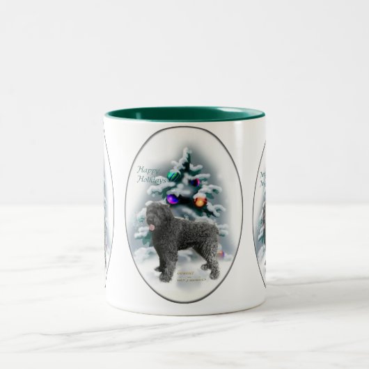 ブーヴィエデフランダレスクリスマスプレゼント ツートーンマグカップ (中央)