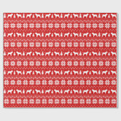 ブーヴィエデフランダースシルエット ラッピングペーパー (フラット)