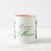 ブーヴィエデフランダースハートマママツートーンコーヒーマグ ツートーンマグカップ (中央)