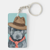 ブーヴィエデフランドリスパパキーチェーン キーホルダー (裏面)