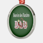 ブーヴィエデフランドリスパパ メタルオーナメント (左)