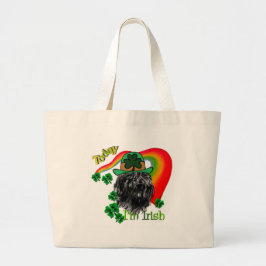 ブーヴィエデフランドリスSt patricks ラージトートバッグ