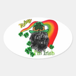 ブーヴィエデフランドリスSt patricks 楕円形シール