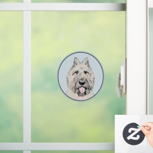 ブーヴィエデフランドレ絵画ス – オリジナルドッグアート ウィンドウサイン (ホーム)