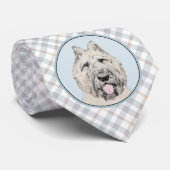 ブーヴィエデフランドレ絵画ス – オリジナルドッグアート ネクタイ (ロール)