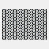 ブーヴィエデフランドレ絵画ス – オリジナルドッグアート ラッピングペーパーシート (正面3)