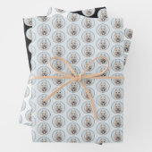 ブーヴィエデフランドレ絵画ス – オリジナルドッグアート ラッピングペーパーシート (インサイチュ)