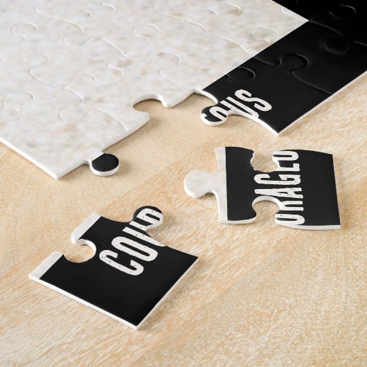 ブーヴィエ・デ・フランドレス写真犬の品種 ジグソーパズル (側面)