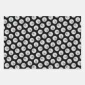 ブーヴィエ・デ・フランドレ絵を描スのファウンブリンドルドッグアート ラッピングペーパーシート (正面3)