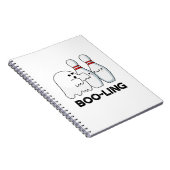 ブーーリング ファニー ハロウィン ボウリング ゴースト パン ノートブック (右側)