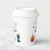 ブー不気味キュートハロウィーン幽霊誕生日デコール 紙コップ (右)