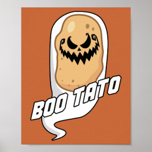 ブー不気味タゴ食品ハロウィーン ポスター